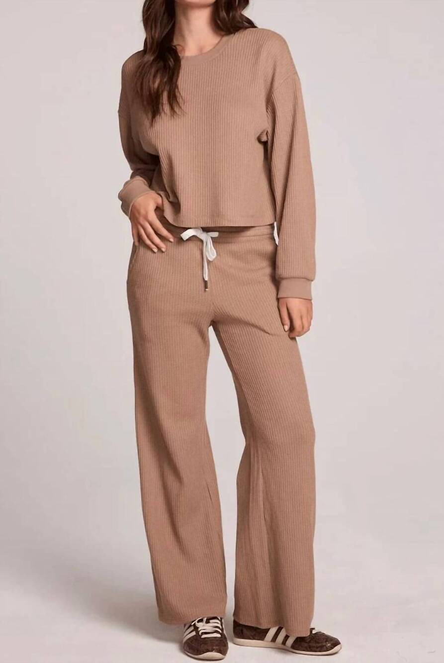 NEW CHASER jorgia pants in camel